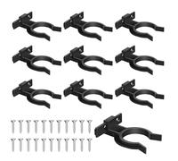 ZYEKIU 10 Pcs Accessories for Board Plinth Clip Toe Kick Clips Kitchen Leveling Feet Plinth Adjustable Leg Plinth Clip with 22 Pcs Screws for All Types of Furniture