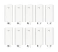 ZYEKIU 10 Pieces Picture Adhesive Hooks, Removable Picture Hooks, Sticky Nails Without Trace, Picture Hangers Without Nails, for Picture Hangers, Decorations, Notice Boards(4.3×8cm)