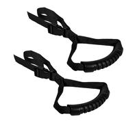 ZYEKIU 2 Pcs Portable Auto Door Safety Supporting Grab Band Vehicle Mobility Assist Device Car Adjustable Grab Handle Car Door Assist Handle for The Elderly Disabled and Pregnant Women