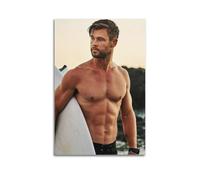Zyfene Chris Hemsworth Sexy Poster Art Print Wall Photo Paint Hanging Picture Family Bedroom Decor 12x18inch(30x45cm)