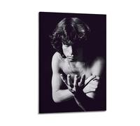 Zyfene Jim Morrison Famous Singer Poster Picture Print Canvas Wall Paint Arts Decor Modern Home Artworks Idea 08x12inch(20x30cm)