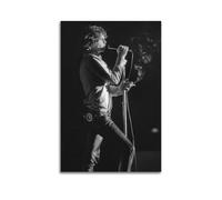 Zyfene Jim Morrison Singer Poster Canvas Art And Wall Art Picture Print Modern Family Bedroom Decors 08x12inch(20x30cm)