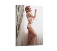 Zyfene Kylie Minogue Sexy Poster Wall Art Bedroom Prints Home Decor Hanging Picture Canvas Paintings 20x30inch(50x75cm)