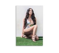 Zyfene Megan Fox Sexy Poster Print Photo Art Painting Canvas Home Decorative Bedroom Modern Decors 12x18inch(30x45cm)