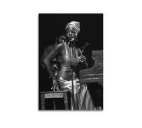 Zyfene Nina Simone Great Singer Poster Wall Art Bedroom Prints Home Decor Hanging Picture Canvas Paintings 24x36inch(60x90cm)