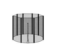 ZYFHYU 1.83/2.44/3.06/3.66m Trampoline Enclosure Safe Nylon Protection Net for Outdoor Injury Prevention fits Most Trampolines(12ft 8 shots3.66M)