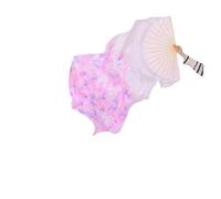 ZYFHYU 1pair/1pc Real Silk Belly Dance Fans Veil Bamboo Ribs Handmade Dyed Dance Performance Long Fan Belly Dancing Fans for Belly(1pc Right-type 7,250x90cm)