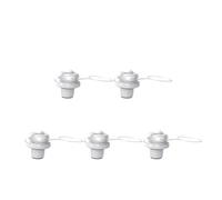 ZYFHYU Air Valve Nozzle for Inflatable Boat Rubber Kayak Tender Raft Mattress Airbed Air Valve Replacement Parts for Kayak, Dinghy, Airbeds(5PCS)