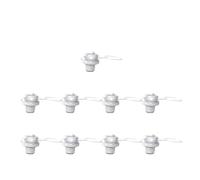 ZYFHYU Air Valve Nozzle for Inflatable Boat Rubber Kayak Tender Raft Mattress Airbed Air Valve Replacement Parts for Kayak, Dinghy, Airbeds(9PCS)