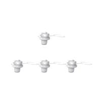 ZYFHYU Air Valve Nozzle for Inflatable Boat Rubber Kayak Tender Raft Mattress Airbed Air Valve Replacement Parts for Kayak, Dinghy, Airbeds(4PCS)