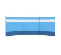 ZYFHYU Beach Windscreen Camping Windbreak, 4 Pole Windbreaker Blocker With Clear Windows, Carry Bag And Steel Poles, For Caravan Campervan