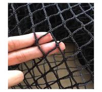 ZYFHYU Black Soccer Backstop Net, Sports Practice Barrier for Garden Balcony Protection Safe for Football, Futsal(1Mx5M)