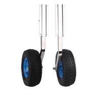 ZYFHYU Boat Launching Wheels 12 Inch Boat Transom Launching Wheels 500 LBS Loading Capacity Inflatable Boat Launch Wheels for Boat, Trailer, Dinghy