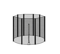ZYFHYU Indoor Outdoor Trampoline Protective Net Jumping Pad Safety Net Trampoline Fence Protection Guard fits Most Trampolines(10 feet 8 poles)