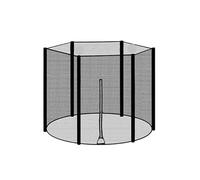 ZYFHYU Indoor Outdoor Trampoline Protective Net Jumping Pad Safety Net Trampoline Fence Protection Guard fits Most Trampolines(8 feet 6 poles)