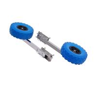 ZYFHYU Launching Wheels Easy to Assemble Simple Trailer Foldable Inflatable Boat Trailer Short Distance Beach Moves Launching Wheel for Boat, Trailer, Dinghy