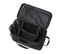 ZYFHYU Outdoor Camping Gas Tank Storage Bag Large Capacity Ground Nail Tool Bag Gas Canister Picnic Cookware Utensils Kit Bag for Camping(Black)