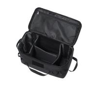 ZYFHYU Outdoor Camping Gas Tank Storage Bag Large Capacity Ground Nail Tool Bag Gas Canister Picnic Cookware Utensils Kit Bag for Camping(Black)
