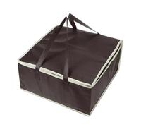 ZYFHYU Pizza Delivery Insulation Bag Thermal Cooler Bag Lunch Foods for Food & Grocery Delivery Bag Hold(15 inch Coffee)