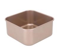 ZYFHYU Stainless steel multi-purpose plate Gold Baking Pan Deep Square Stick Proof Stackable Thickened Carbon Steel Sheet For Cake Bread Barbecue for Party, Events, Table Service(S)