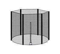 ZYFHYU Trampoline Enclosure Net Replacement Safety Net Fence Safety Mesh Netting Suit Trampoline Accessories fits Most Trampolines(10 ft 6 poles)