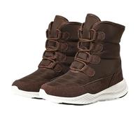 ZYFHYU Women Boots Winter White Snow Boot Short Style Water-resistance Upper Non-slip Plush Black for Girls(Brown,9.5)