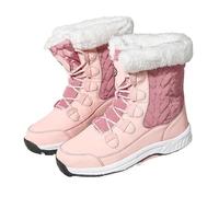 ZYFHYU Women Classic Snow Boots Winter Warm Shoes Platform Shoes Womens Boots Ankle Booties for Girls(Pink,9)