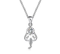 ZYFSHA 925 Sterling Silver Libra Zodiac Sign Astrology Necklace Constellation Necklace & Pendant Women Fine Jewelry Accessories
