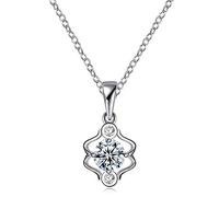 ZYFSHA 925 Sterling Silver Libra Zodiac Sign Astrology Necklace Constellation Necklace & Pendant Women Fine Jewelry Accessories