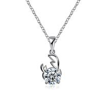 ZYFSHA 925 Sterling Silver Libra Zodiac Sign Astrology Necklace Constellation Necklace & Pendant Women Fine Jewelry Accessories