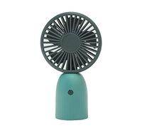 ZYFSHA Handheld Fan,USB Fan,hand Fan,Carry A Small Fan Usb Rechargeable Mini Portable Student Dormitory Mute High Wind Small Electric Fan/Green, Red (Color : Green)