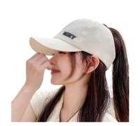 ZYFSHA Hat Women's Duck Tongue Baseball Cap Show Face Small Half Empty Top Can Be Tied Ponytail Sun Protection Sun Hat