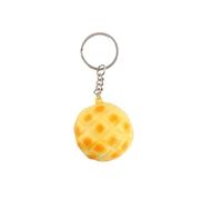 ZYFSHA Imitation Food Simulation Bread Keychain for Men Women Realistic Bread Fun Cute Jewelry