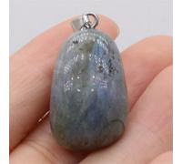 ZYFSHA Natural crystal rough 1PC Natural Gem Tiger Eye Stone Irregular Shape Pendant Handmade Crafts DIY Charm Necklace Jewelry Accessories Making (Color : Brown Agate)