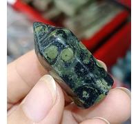 ZYFSHA Natural Quartz Crystal Gem Necklace Small Specimen Reiki Decoration 3-4cm (Color : Sesame, Size : 3pc)