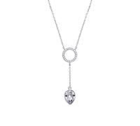 ZYFSHA S925 Silver Water Drop Short Necklace Chain Clavicle Chain Female Models Lady Fresh Delivery Girlfriends