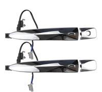 Zyfto Car Door Handle Car Exterior Door Handle for sentra 2013-2018 for Murano for Maxima 2009-2014 for Leaf 2011-2017(1pair)