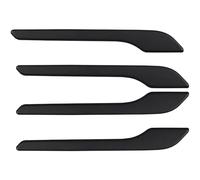 Zyfto Car Door Handle Car Rear Tailgate Handle for Tesla for Model 3 Y Door Cover Protector Sticker Carbon Fiber ABS Styling(Shiny Black)