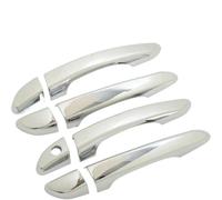 Zyfto Car Door Handle Exterior Door Handle Cover Protector Glossy Mirror for Chrome Self Adhesive Outside Outer