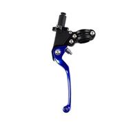 Zyfto Motorcycle Clutch and Brake Lever Set Motorcycle 22mm Accelerator Throttle Twist Grips Handlebar Dirt for Pit Bike Clutch Brake Handle(Blue)
