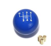 ZYftoi Shift Knob Replacement Universal 6 for Speed Ball Shape Acrylic Gear Shift Knob Shifter Lever Head(Blue)