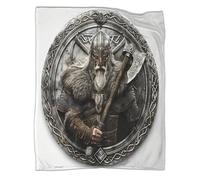 ZYGAOKDD Fleece Throws,Warm Soft Viking Blanket,3D Microfiber Bedding for Bed Couch 80x90inch(200x230cm)