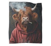ZYGAOKDD Fuzzy Fleece Fluffy Throw Blanket for Couch Sofa, Fleece Throw Blanket 3D Stylish Design, Warm And Soft Throw Blanket for All Season