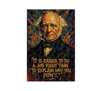 ZYGNBHL 8th U.S. President Martin_Van_Buren's Quote Canvas Art Poster And Wall Art Picture Print Modern Family Bedroom Decor Unframe 12x18inch
