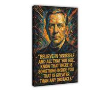 ZYGNBHL Author Christian-D.-Larson Inspirational Quote Poster for Room Aesthetics Canvas Wall Art Poster And Print Frame 12x18inch