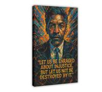 ZYGNBHL Civil Rights Activist Bayard_Rustin Inspirational Quote Poster for Room Aesthetics Canvas Wall Art Poster And Print Frame 24x36inch