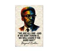 ZYGNBHL Civil Rights Activist Bayard_Rustin's Quote Canvas Posters Wall Art Bedroom Office Room Decor Gift Unframe 24x36inch