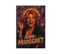 ZYGNBHL Comedian Ann-Margret Art Wall Decoration Poster Family Bar Restaurant Garage Cafe Art Sign Gift Unframe 16x24inch