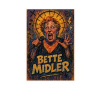 ZYGNBHL Comedian Bette_Midler (2) Canvas Art Poster And Wall Art Picture Print Modern Family Bedroom Decor Unframe 20x30inch
