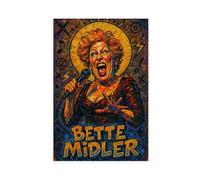 ZYGNBHL Comedian Bette_Midler Canvas Wall Art Print Poster For Home School Office Decor Unframe 20x30inch